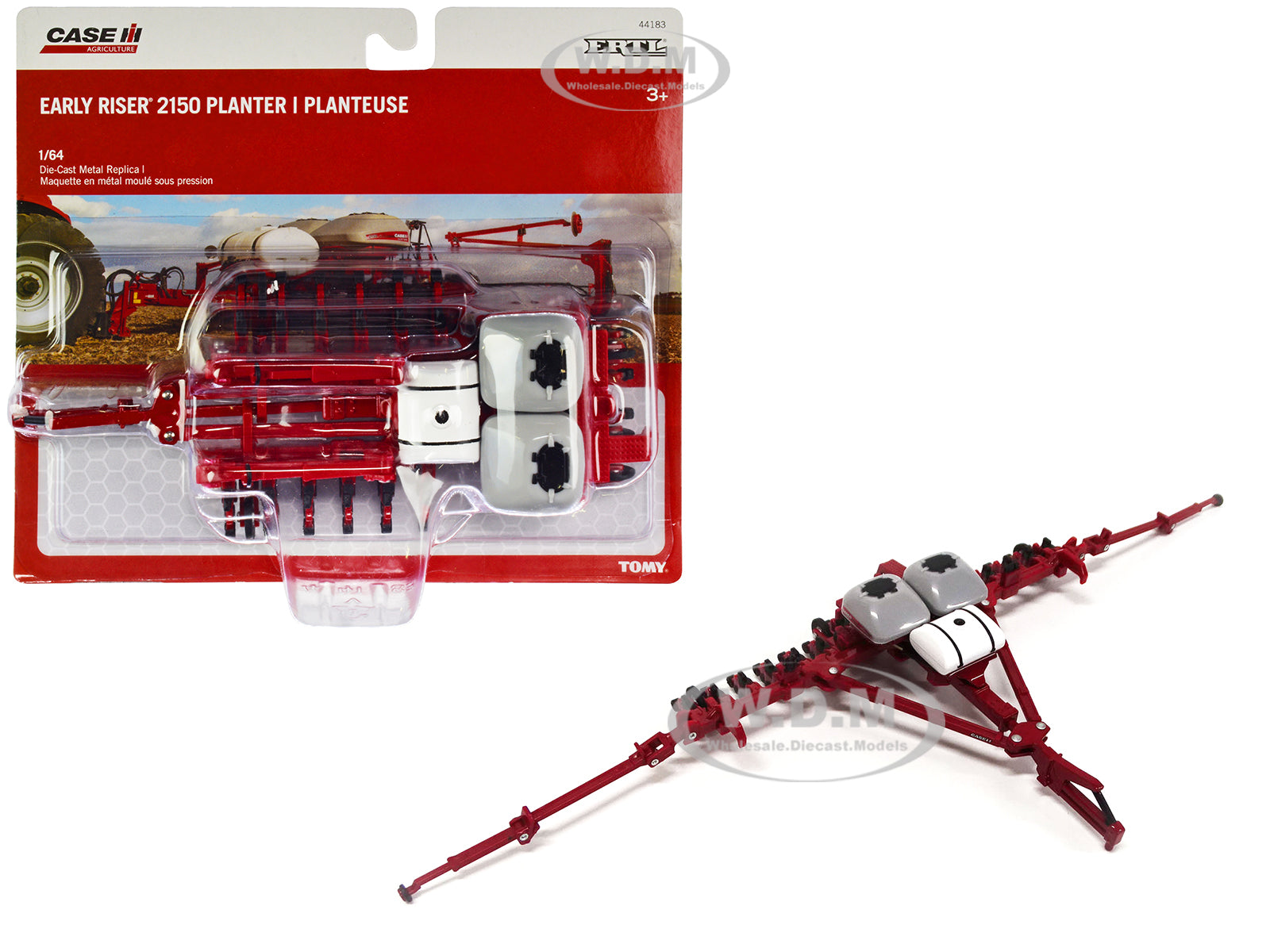 Case IH Early Riser 2150 16-Row Planter 1-64 Diecast Model by ERTL TOMY