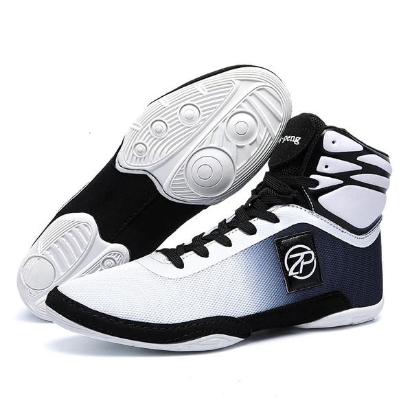 Professional Competition Sports Men Wrestling Shoes Breathable Boxing Shoes for Mens Anti Slip Sport Shoes Men Training Shoe 240607
