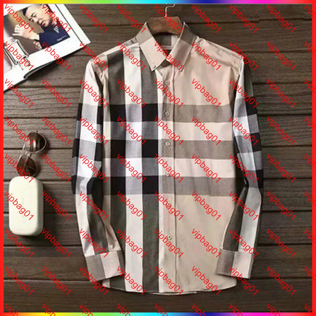 Luxury designer men shirts fashion casual business social and cocktail shirt Spring Autumn Office Casual men&#039;s dress shirt slimming the most fa