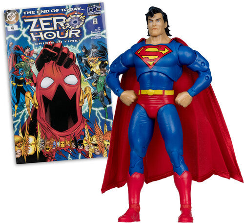 McFarlane Toys - Zero Hour - DC Direct Page Punchers - Superman 7"" Action Figure with Comic