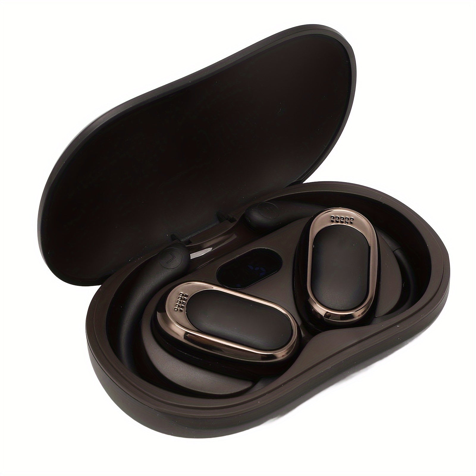 TEMU 144 Languages Translation Wireless Earbuds With Charging Case - 5.4 Wireless Music Translator Device For Business Travel, Usb Rechargeable,