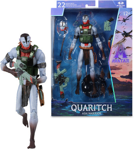 McFarlane Toys - Avatar: Fire and Ash - Collector Edition 04 - Quaritch (Ash Warrior) 7"" Action Figure