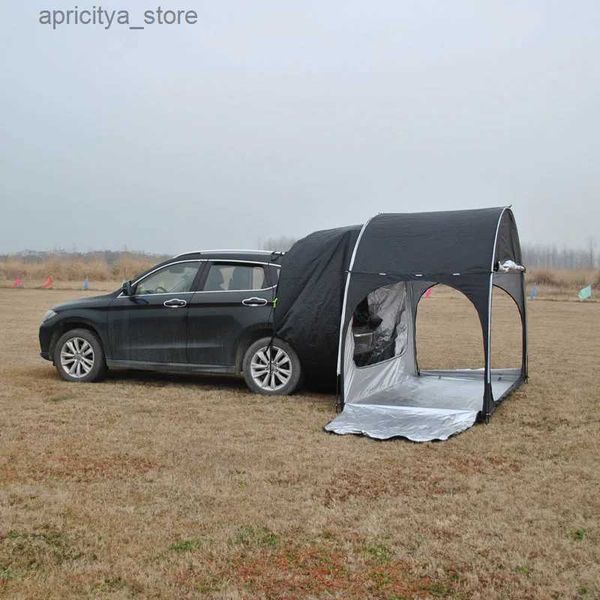 Tents and Shelters Car Rear Tent Bicycle Extension Tent Multi purpose Outdoor Camping Hiking Travel Sunshade Waterproof Car Rear Tent24327