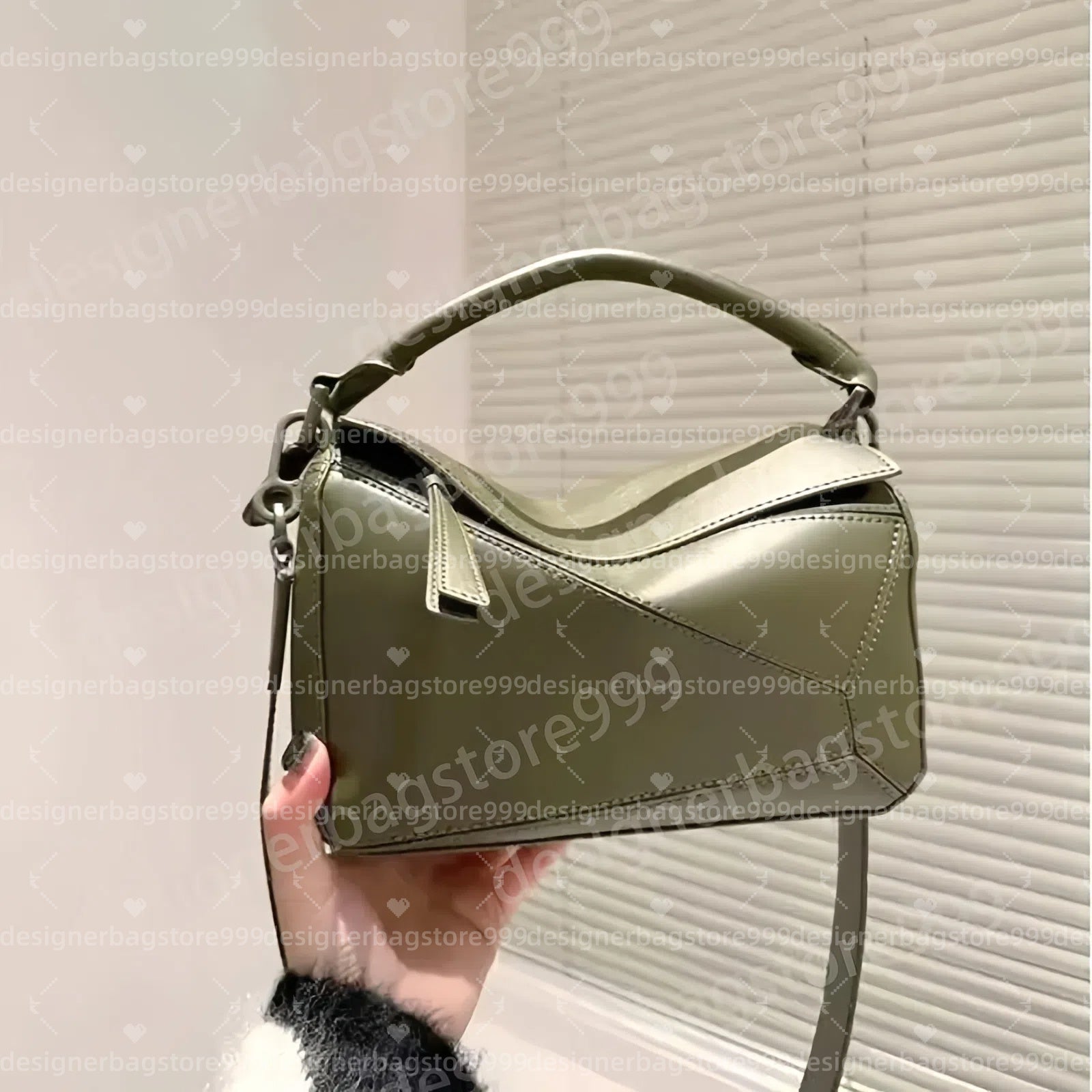 Designer Bag High-Quality Shoulder Bag Removable Strap Luxury Bag Fashion Crossbody Bag Chain Bag Geometric Puzzle Mini Bag Practical for Commuting