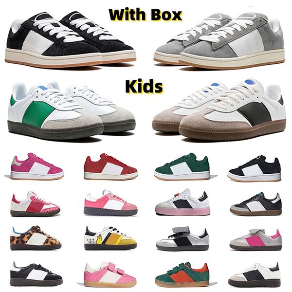 With Box Designer 00s Kids shoes Originals OG white black Toddlers baby boys girls Athletic Outdoor sneakers trainers Infants Children PS Po