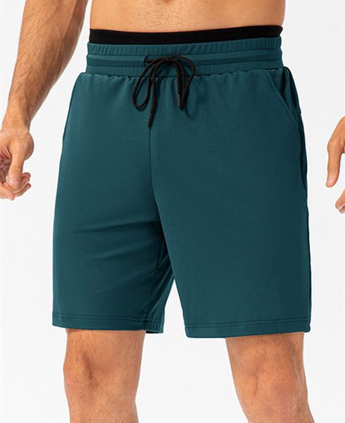 Jogger Cycling Men Sports Short Pant With Pocket Elastic Casual Running Gym Workout 01