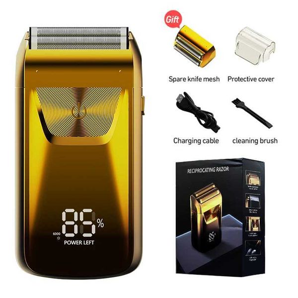 Electric Shaver Electric Razor Electric Shaver Rechargeable Shaving Machine For Men Shaver Beard Razor Wet-Dry Use Beard Trimmer z241205
