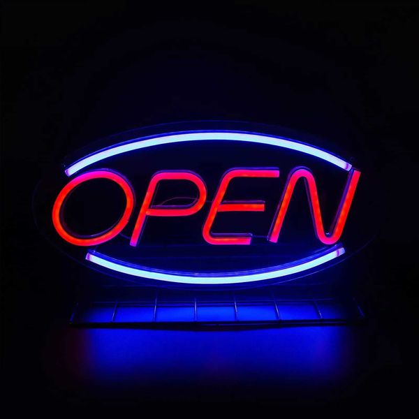 Commercial signs open neon lights LED night lights hanging windows shops coffee bars restaurants decoration personalized customization of ne