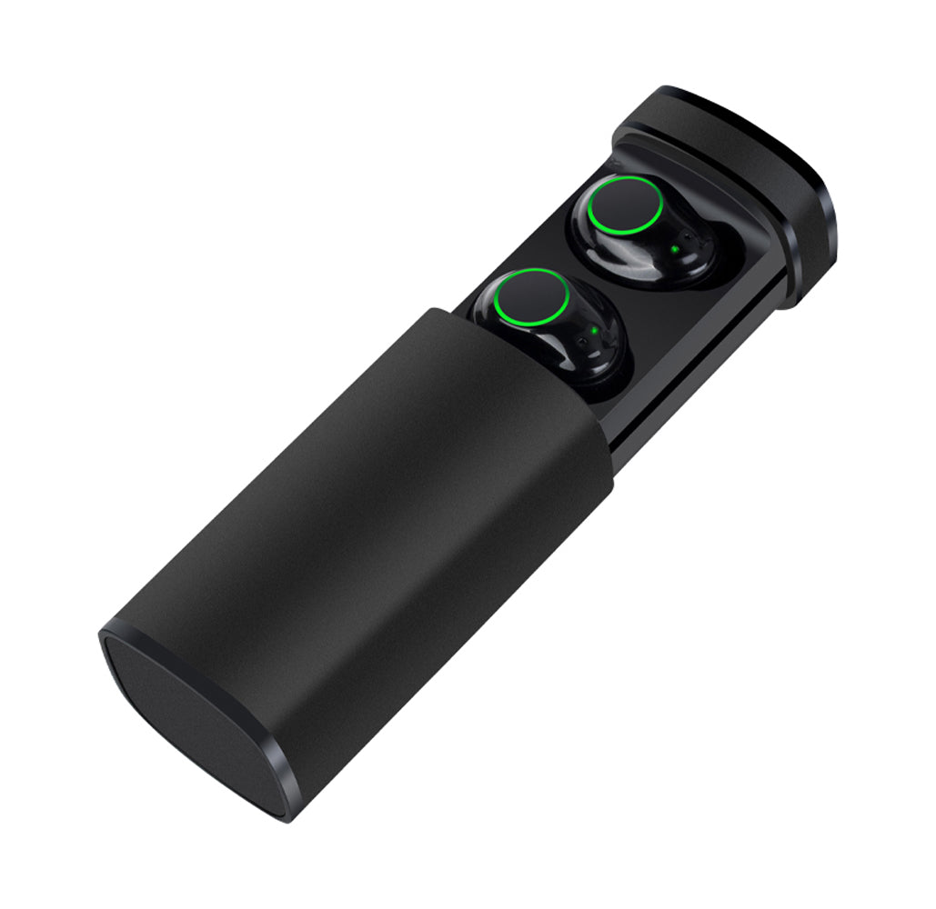 VibeWire V5.0 Touch Earbuds with Charging Case - Black