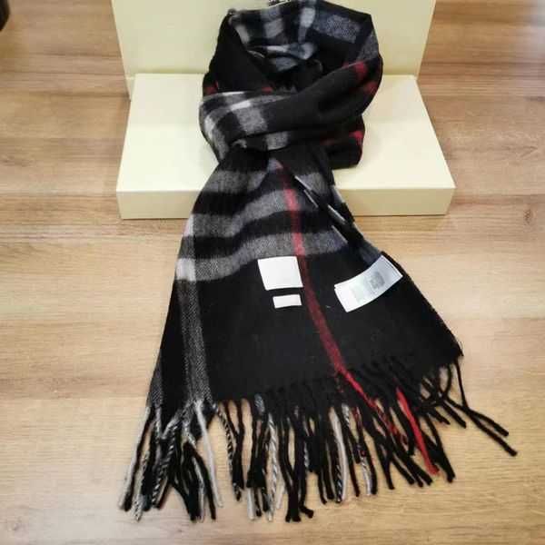 Winter 100% cashmere designer scarf high-grade soft thick fashion mens womens luxury scarves neutral classic plaid large plaid cape imitatio