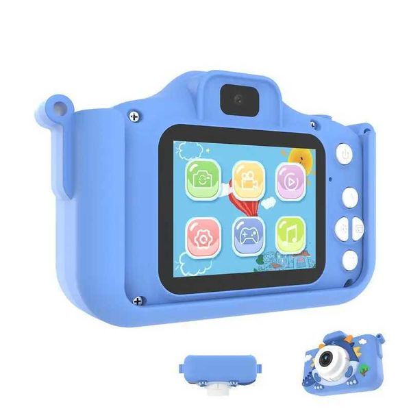 Children Digital Camera Portable Cartoon Dragon Camera For Toddler 1080P HD Kids Selfie Camera Multifunctional Children DigitalM240803
