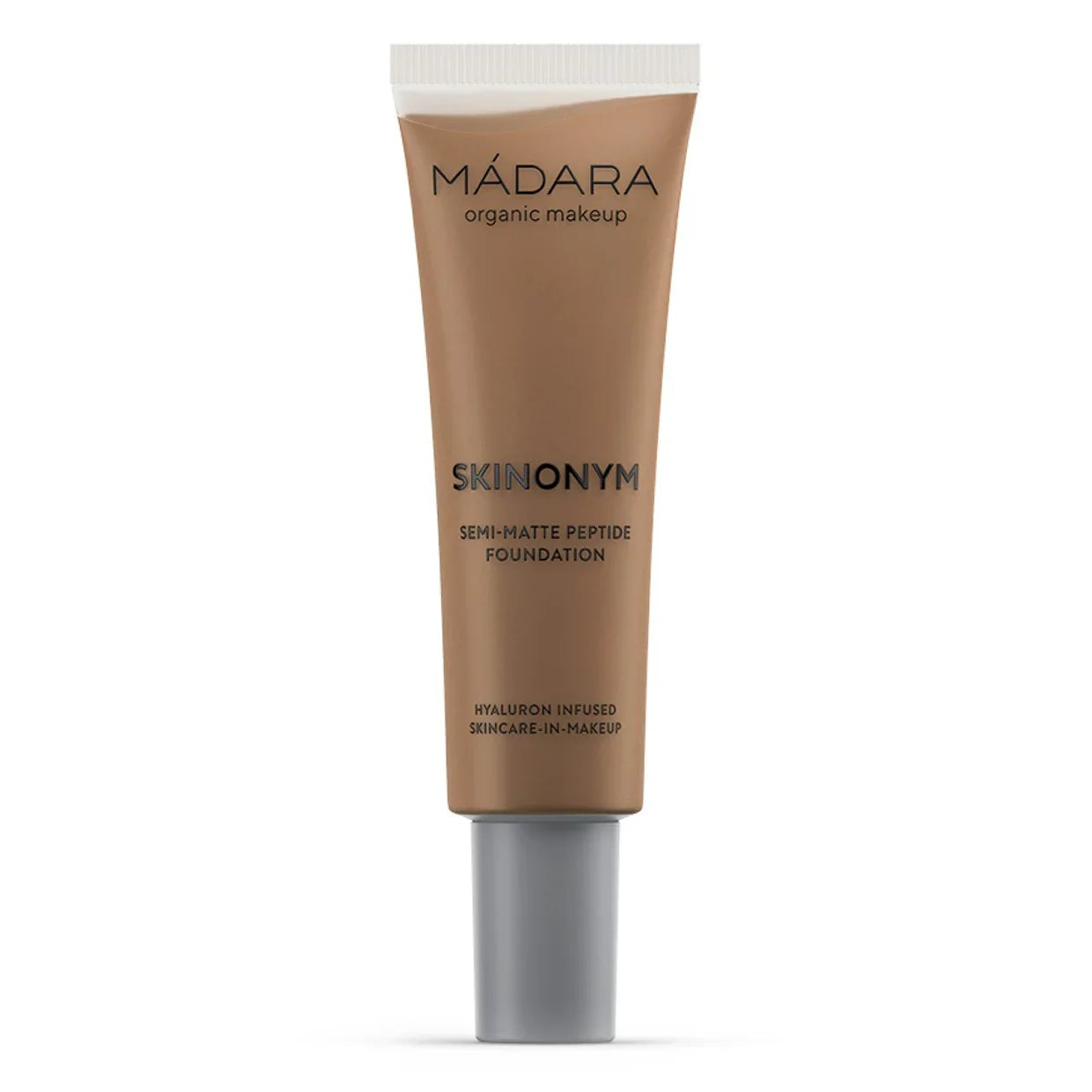 MÁdara organic skincare SKINONYM Semi-matte Peptide Foundation, 80 Fudge (30 ml)