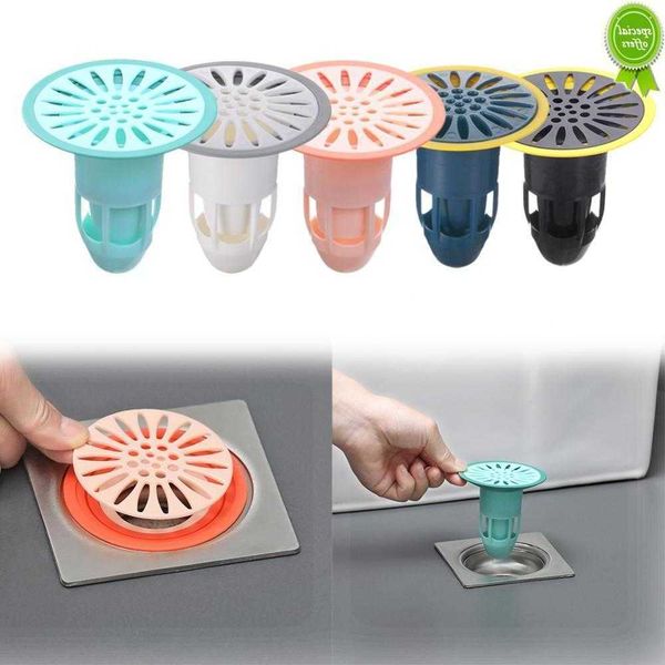 Shower Stopper Insect Silicone or Drain Deodorant Core Proonti-odor Hair Plug Trap For Kitchen Bathroom Toilet