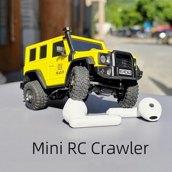 LDARC X43 1 43 Simulação de carro RC RC SIMULAÇÃO DE CARRO INTECLEMENTO 4WD Toy Toy Toy Toys Radiocontrolled Modelo 250116