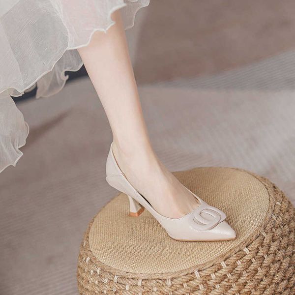 sandals heels red bottomed heels 1012-3 High Heels Female Internet Celebrity New Skirt Sister Light Mature Style Paired with Non tiring Feet