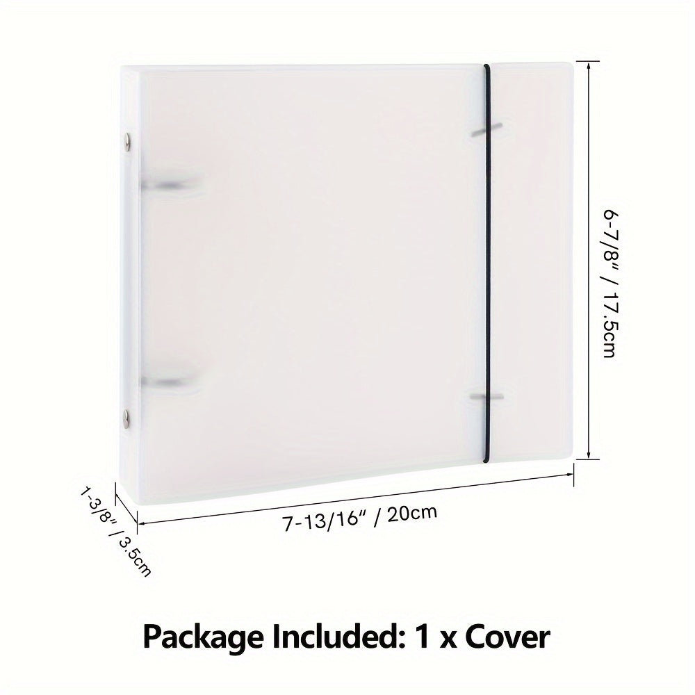 TEMU Multi-use Storage Folder Organizer Inner Page Cookie Stencil Storage Binder Tabs For Backing Cardstock 6*6 Stencils Storage