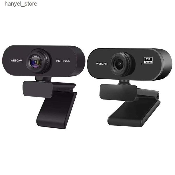 Webcams USB HD 1080P-2K Webcam Autofocus with Microphone Computer Camera Business Webcam for PC-Laptop Conferencing and Video Calling L24091