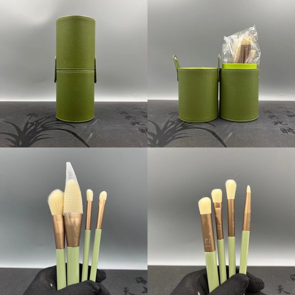 Makeup Brushes Round Bucket 8pcs-set Cosmetic Tool Brushes Blush Eye shadow Palette Eye And Face Brush Makeup Tools Original Quality Super B