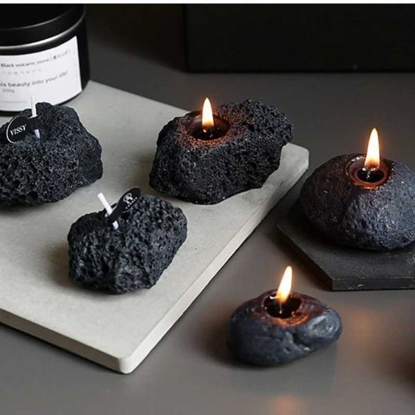 Creative Handmade Aerolite Moon Wholesale Scented Candles Fragrance Home Decoration Aromatherapy Gift Set Ornament For WeddingC241214