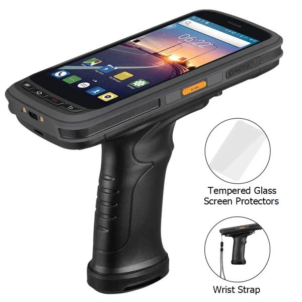 Chainway Rugged C72 IP65 handheld Long Range UHF Reader Writer with 1D-2D Barcode Scanner NFC Reader 4G Mobile PDA Data Terminal