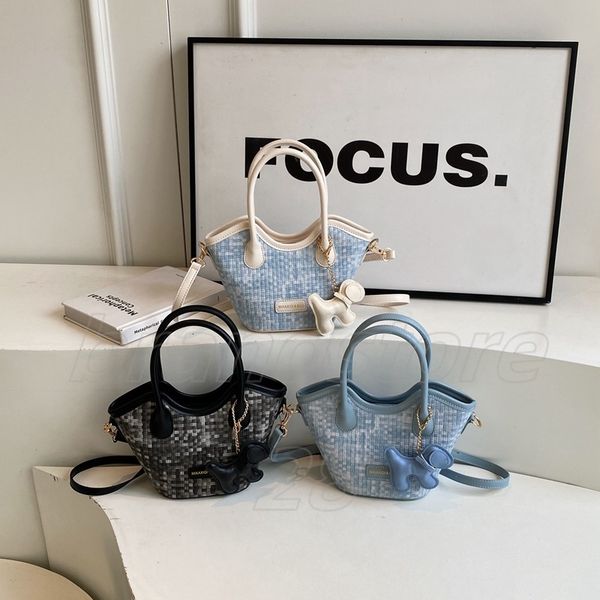 Evening Bags Tote Bag Designer Bags New Pony Elegant Fashion Crossbody Bag Shoulder Bag Handheld Mini Bag Handbag Texture Bucket Bag Womens