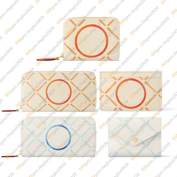 Ladies Fashion Casual Designer Luxury Tiles Zippy Wallet Coin Purse Credit Card Holders Key Pouch TOP Mirror Quality M83625 M83623 M83658 M1