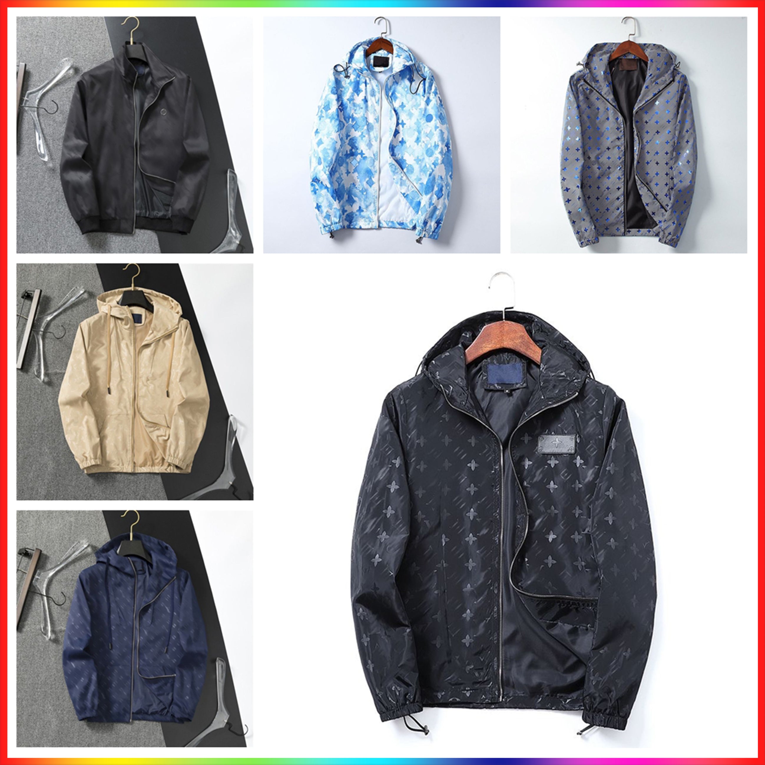 Men&#039;s Windbreaker Jacket: Lightweight Quick-Dry Sport Coat - Fashionable Slim Outerwear for Autumn S-3XL