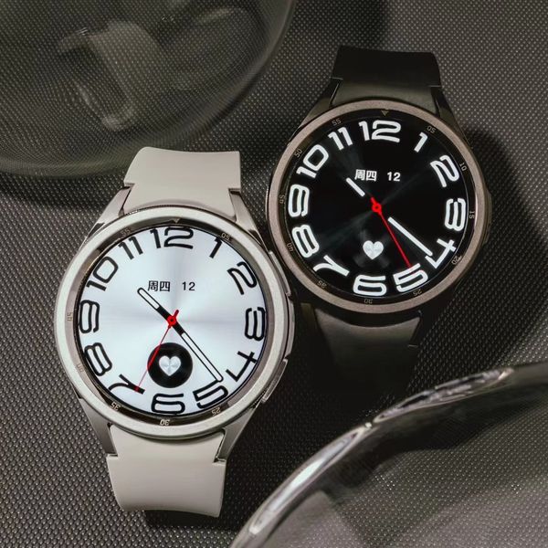 Classic HD 1.52-Inch Smartwatch Ga laxyS Watch 6for Men & Women Bluetooth Calls, Blood Oxygen Monitoring Feature