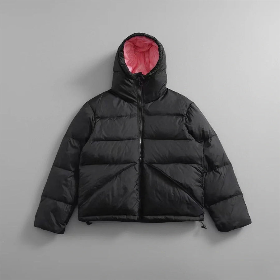 Luxury Down Jacket Designer Luxury Dual Color Down Jacket Waterproof Thickened Design Warm Fluffy Outerwear Men Women Waterproof Thickened Versatile