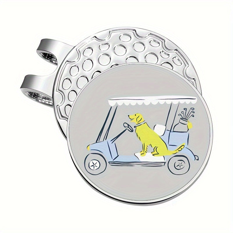 TEMU Magnetic Golf Ball Marker - Heavy-duty Magnet, Golf Gift For , Hat Clip Or Ball Marker, Track Of Shots - Ideal Birthday-anniversary Present For