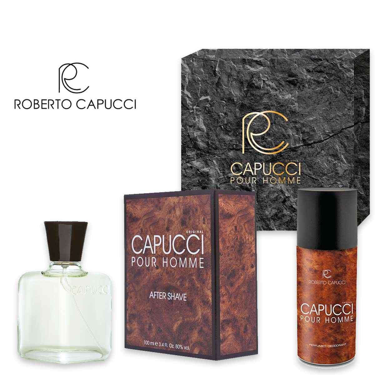 Capucci aftershave clasic 100ml + deodorant 150 ml