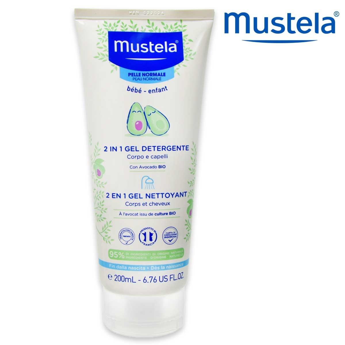 2 i 1 gelrens Mustela 200 ml