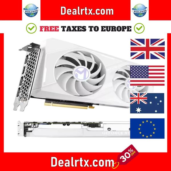 2024 Graphics Cards RTX 4060 Terminator 8G GDDR6 GPU 128bit PCI Express 4.0 X8 Gaming Video Card Desktop Computer Components