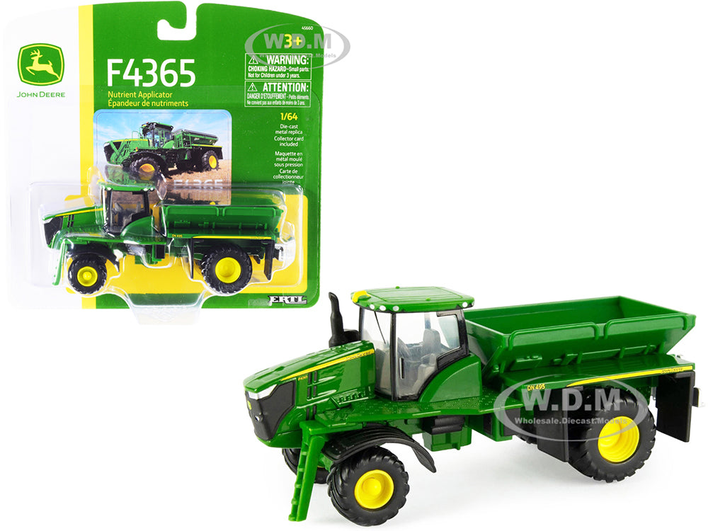 John Deere F4365 Nutrient Applicator Green 1-64 Diecast Model by ERTL TOMY