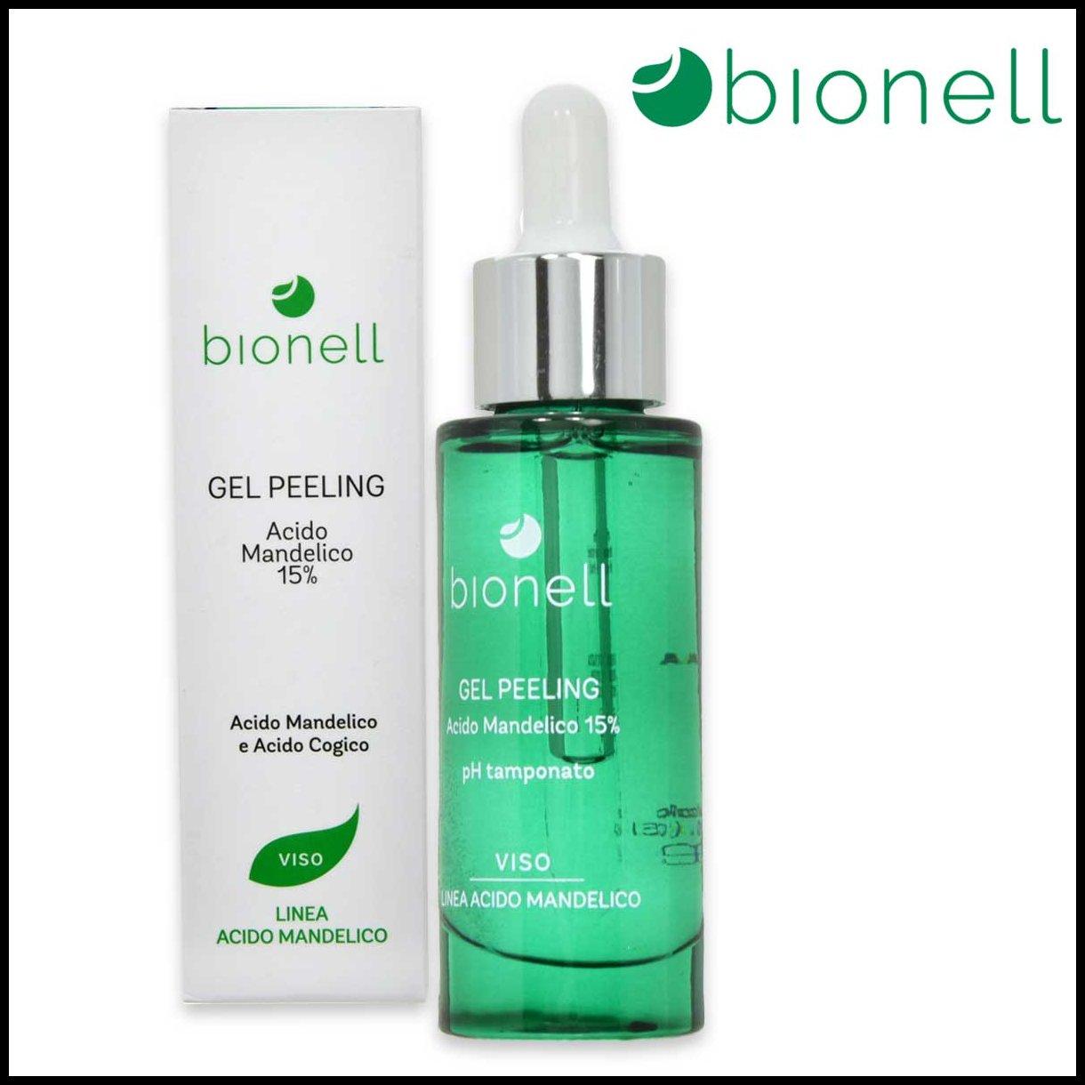 Bionell mandelsyre peeling ansiktsgelé 15 % 30 ml bionell
