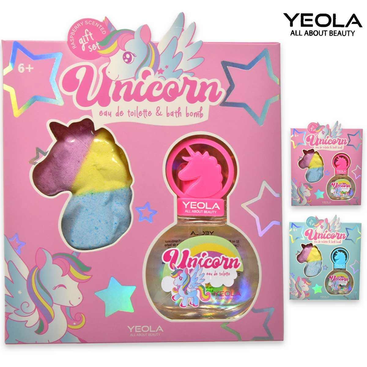 Unicorn Gift Set (EDT 50ml + Bath Salts) 2 Colors