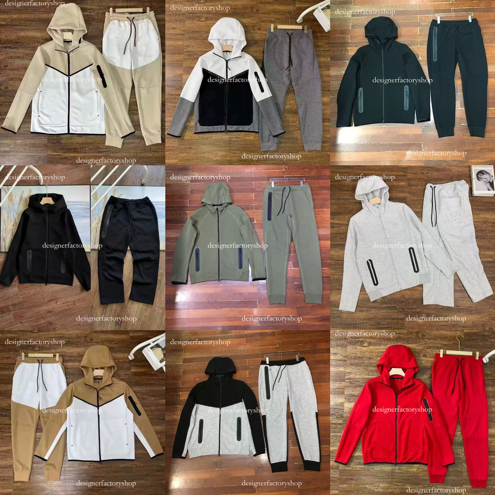 Hight quality designer tracksuit fashion tech fleece hoodie men woman tech fleece pant tracksuit men sports pants jogger trousers tracksuits bottoms