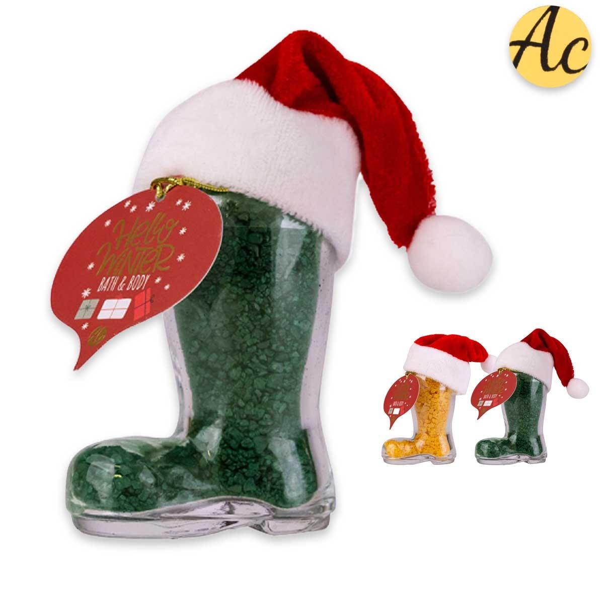 Hello Winter Bath Salts Boot 55 G. Col. Assorted