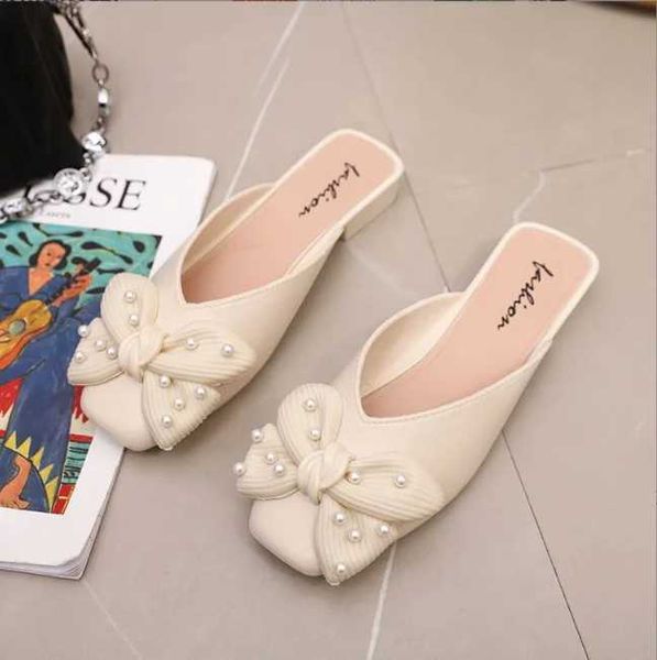 Slippers Chaussure Femme Shoes Woman Slides Outdoor Ladies les Zapatos De jer Sandals Claquette Plates Sandalias ller 2023 H240328AYH5