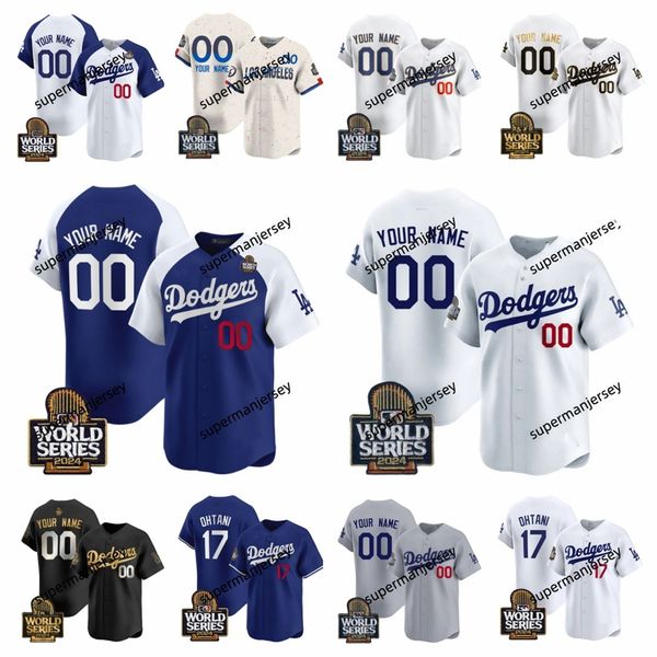 Custom 5 FREDDIE FREEMAN kids Baseball Jerseys Men Women 50 MOOKIE BETTS 67 VIN SCULLY WILL SMITH 16 28 MARTINEZ 13 MAX MUNCY 17 SHOHEI OHTA