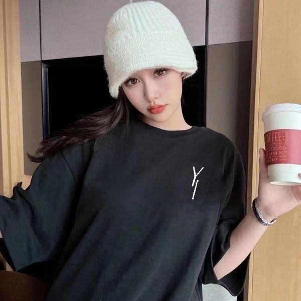 Womens T Shirt Casual Tees Shirts Designer Summer Short Sleeves Round Neck Woman Tops T-Shirts With Printed Tshirts Asian M-4XL