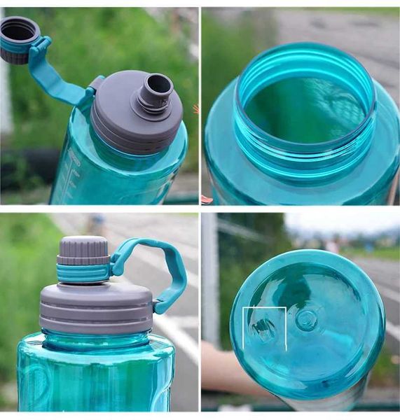 Capacity Bottle 2L Fitness Sports Water 3L Outdoor Large 1.5L Water Cup Camping Mountaineering Portable Fitness JugXJ24
