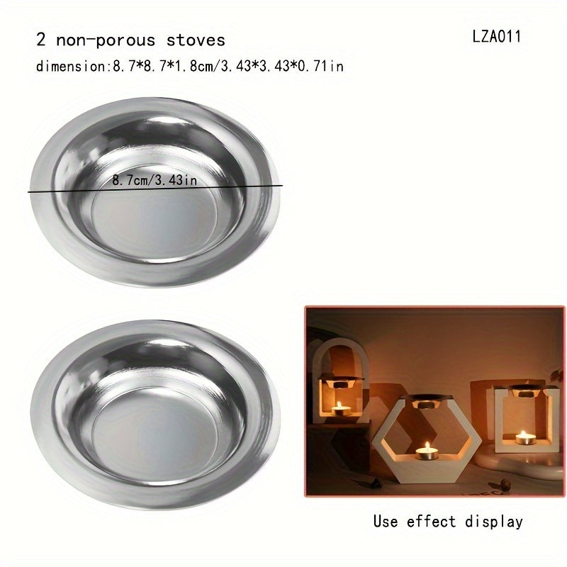 TEMU Versatile Silicone Mold For Candle Holders & Wax - Irregular Shape, Durable Material
