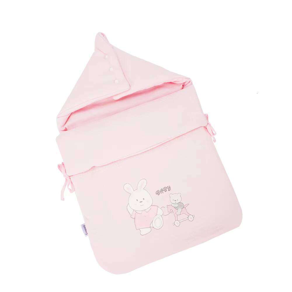 Fashion Newborn Autumn Winter Baby Wrap Hooded 0-6 Months Sleeping Bag Comfortable Warm Printed Animal Style