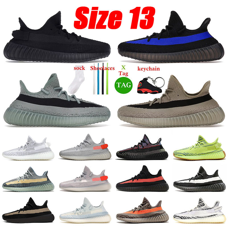 Free Shipping Designer Mens Womens Big size 48 Running Shoes Low Mesh Sneakers Bone black white Clay Salt Bred Oreo Mx Dark Salt Onyx Dazzling Blue