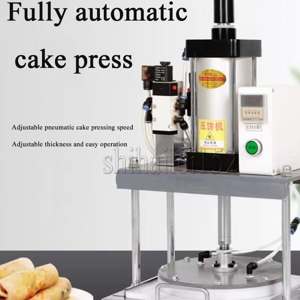 Pneumatic Pizza Dough Press Machine Home Big Roller Sheeter Pasta Maker Pastry Flattening Presser Kitchen Appliance