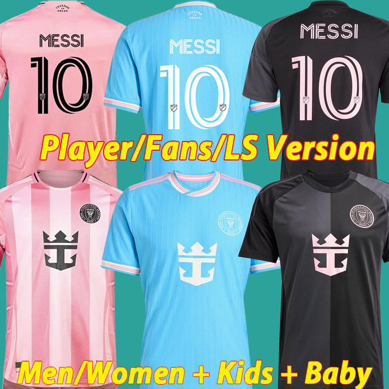 SUAREZ MESSIS 2025 2026 Third Soccer Jerseys Interes Miamis FC Joint 25 26 3rd Player Fans version shirt Matuidi CAMPANA Women football Shirts men k