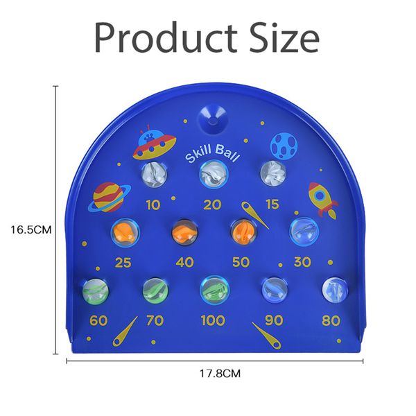 Children Glass Marbles Boards Games Classic Toys Space Ball Boards Party Game Educational Fine Motor Skills Toys Kids Arithmetic