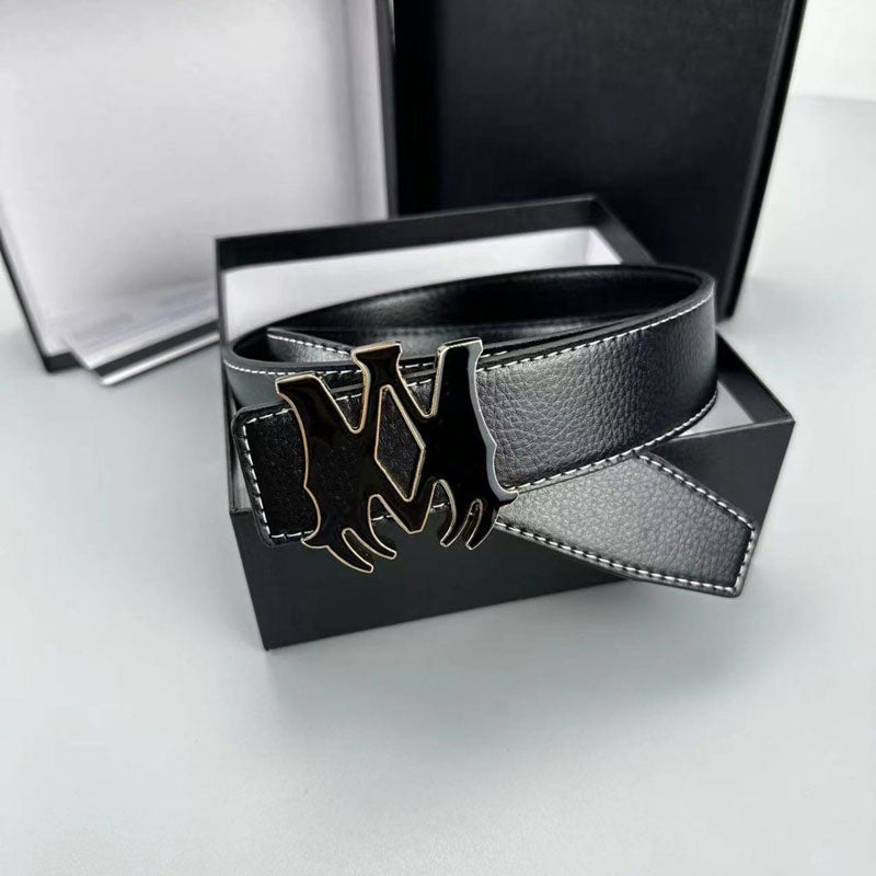 Designer Belt Solid Color Trucker Men Belt Buckle Luxury Classic Belt Pin Buckle Casual Width 3.8cm Size 100-125cm Fashion Gift Cool