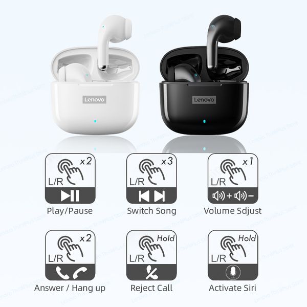 New TWS Earphones Wireless Bluetooth 5.1 Sport Noise Reduction Headphones Touch Control 250mAH battery earbud with Microphone ecouteur cuffi